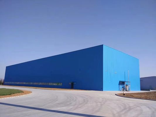 Solusi One-Stop Good Design Prefabricated Steel Structural Warehouse