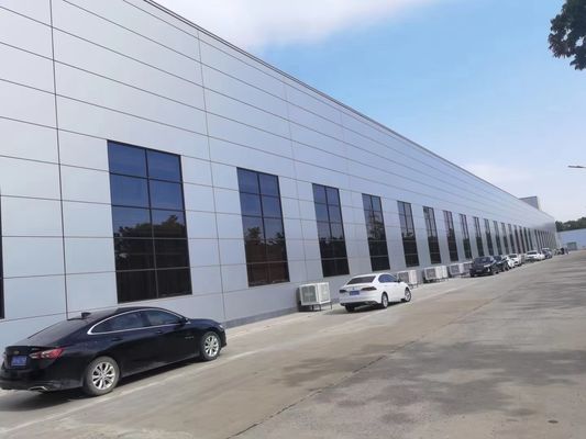 Bangunan Struktur Baja Prefabrikasi Kekuatan Tinggi