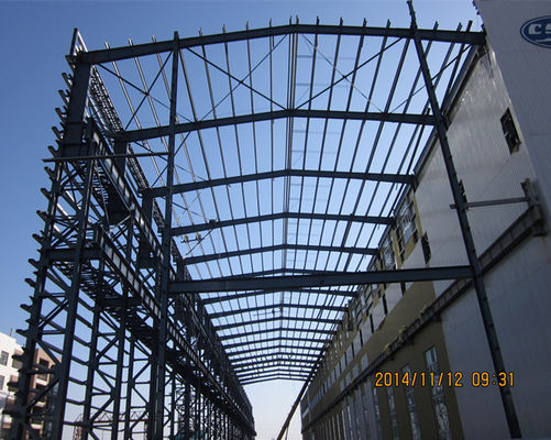 Bengkel Baja Struktur Rangka Baja Prefabrikasi Khusus Industri Berat Besar