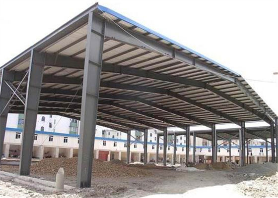Workshop Struktur Baja Pabrik Gula Hot Dip Galvanized Frame Construction