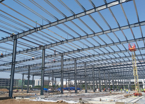 Produsen prefabrikasi konstruksi struktur baja bingkai bangunan gudang cahaya