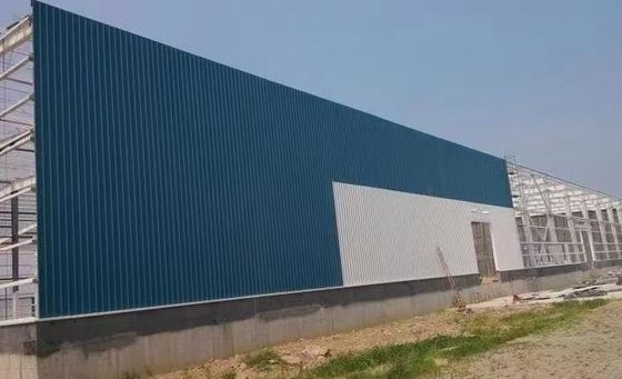 Bengkel Bangunan Struktur Baja Prefabrikasi Umur Panjang Tahan Lama