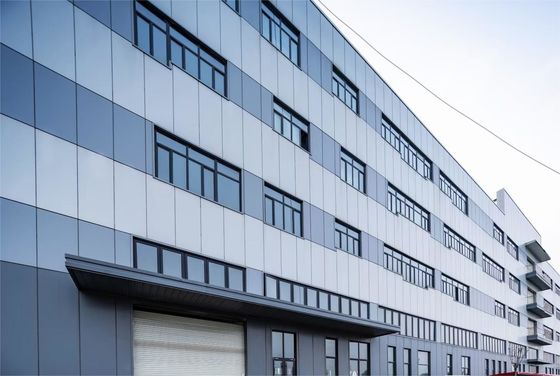 Fasilitas Pengolahan Pabrik Kimia Industri Ventilasi Saluran Saluran Struktur Baja Tahan Korosi