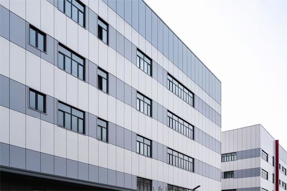 Fasilitas Pengolahan Pabrik Kimia Industri Ventilasi Saluran Saluran Struktur Baja Tahan Korosi