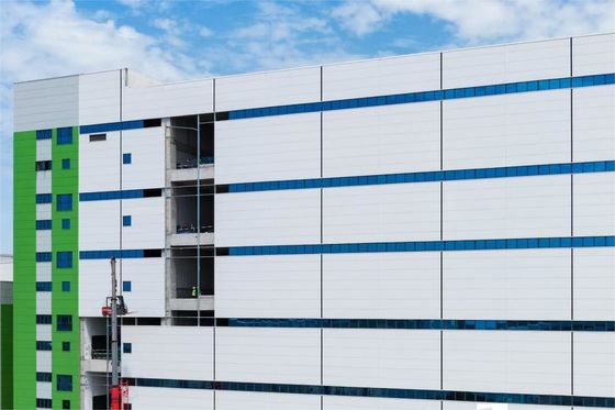 Fasilitas Pengolahan Pabrik Kimia Industri Ventilasi Saluran Saluran Struktur Baja Tahan Korosi