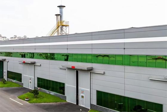 Long Life Span Integrated Delivery Solution Of Prefabricated Steel Structure Warehouse (Solusi Pengiriman Terintegrasi dari Gudang Struktur Baja Prefabrikasi)