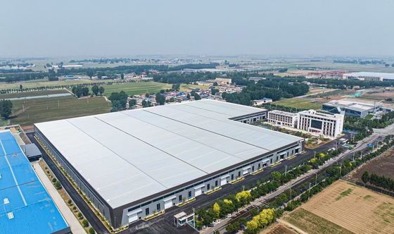 Fleksibel Rapid Assembly Struktur Baja Gedung Bangunan Untuk Bisnis