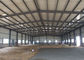 Struktur Portal Bangunan Logam Prefabrikasi, Galvanized Prefab Steel Workshop