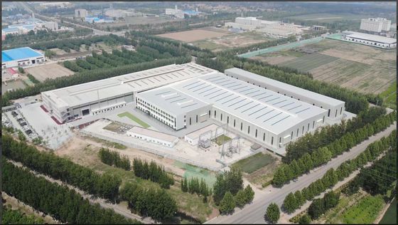 Fleksibel Rapid Assembly Struktur Baja Gedung Bangunan Untuk Bisnis