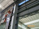 Jendela PVC Lukisan Alkyd Q345 Rangka Baja Bangunan 110mm Dia.